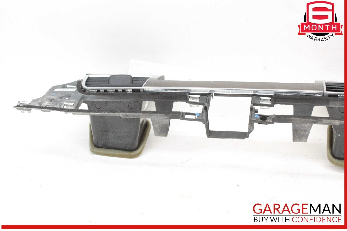 11-18 Audi A8 S8 Front Right Side Dash Trim Cover Panel w/ AC A/C Air Vent OEM