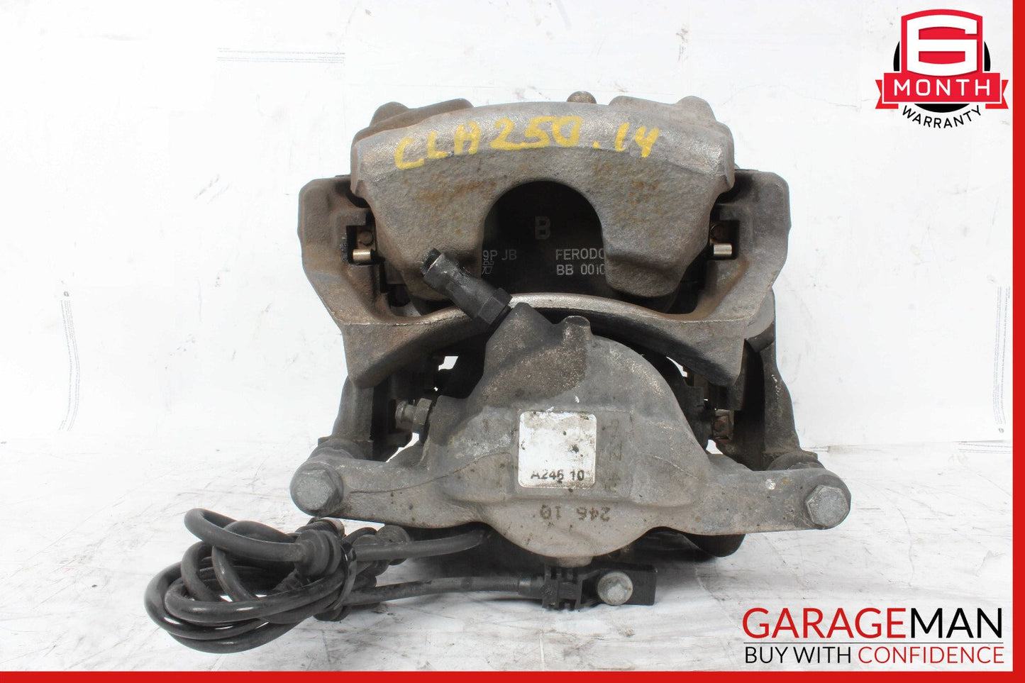 14-19 Mercedes W117 CLA250 Front Right & Left Side Brake Caliper Calipers Set