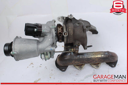 12-15 Mercedes W204 C250 CGI 1.8L Turbo Turbocharger Manifold Assembly OEM