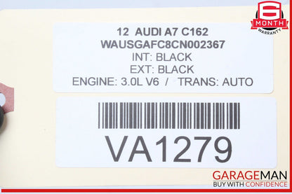 12-18 Audi A7 Rear Bumper Wiring Harness w/ Park Assist PDC Sensors 4G8971085F