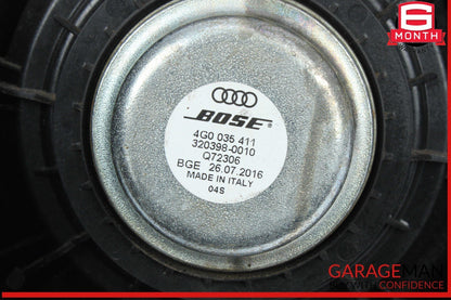 12-18 Audi A6 Rear Left and Right Side Door Audio Sound Speaker Set 4G0035411