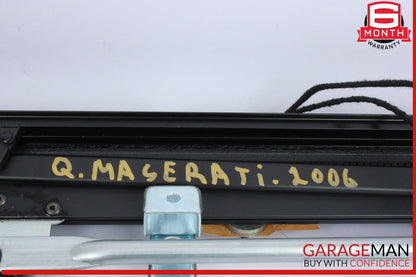 03-12 Maserati Quattroporte M139 Rear Back Glass Sun Shade Blind Roller OEM