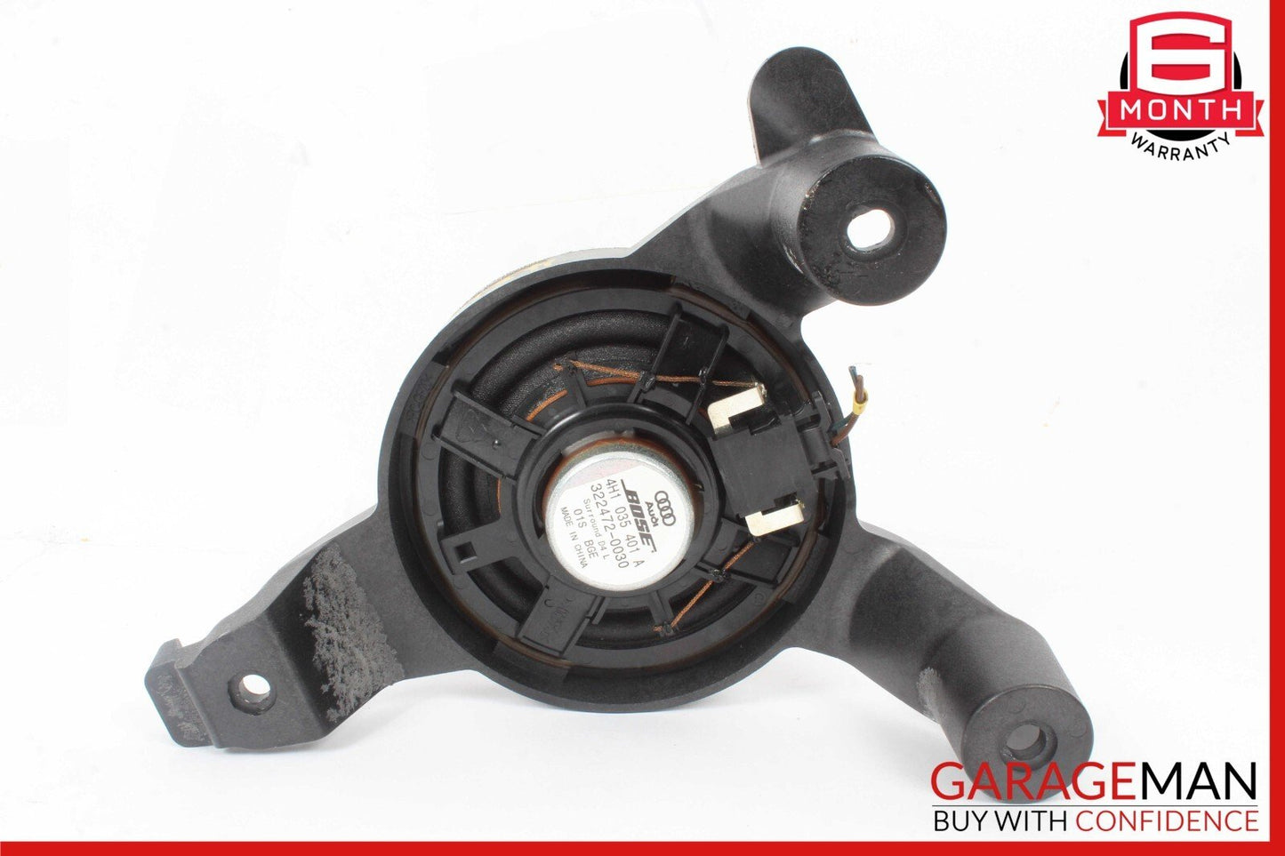 11-18 AUDI A8 QUATTRO REAR DECK LEFT / RIGHT SIDE SPEAKER BOSE SET OF 2 OEM