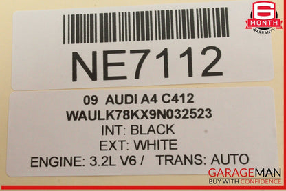 08-16 Audi A4 Q5 S4 Front Upper Interior Over Head Dome Light Lamp 8T0947135H