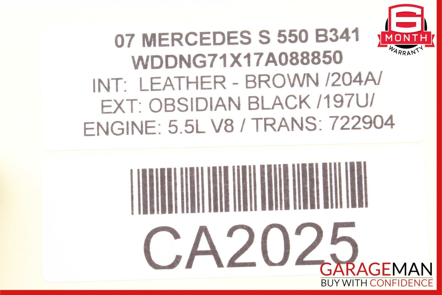 07-13 Mercedes W221 S550 S450 Rear Right Keyless Go Door Lock Latch Actuator OEM