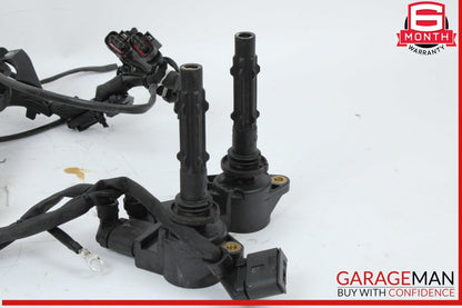 06-09 Mercedes W211 E350 Engine Motor Wire Harness Assembly w/ Ignition Coil OEM