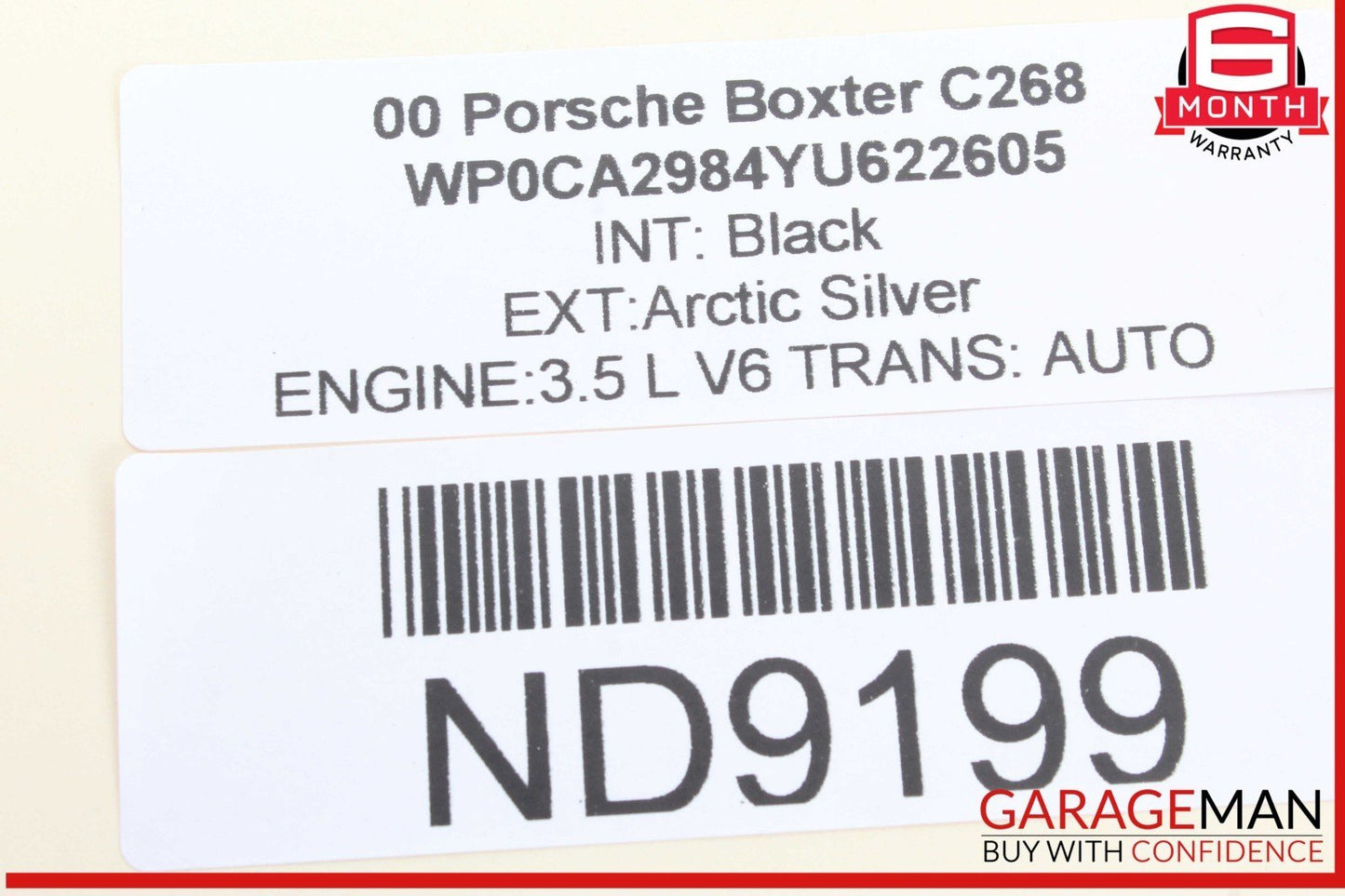 97-05 Porsche Boxster 986 911 996 Front Right Passenger Side Door Airbag Air Bag