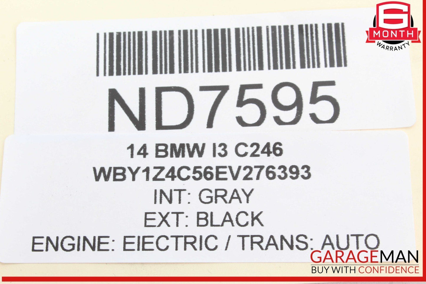 14-21 BMW i3 I01 Hybrid Engine High Voltage Wire Harness Cable 7647012 OEM
