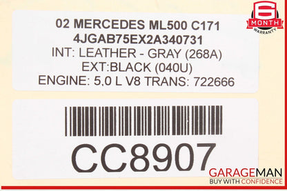 98-05 Mercedes W163 ML500 ML320 Front Diff Differential Axle Carrier OEM