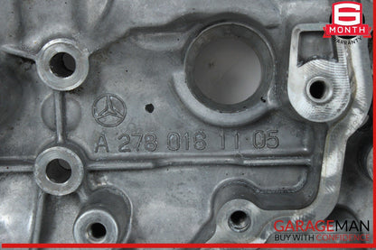 11-20 Mercedes X166 GL450 E550 S550 Left Side Engine Cylinder Head Valve Cover