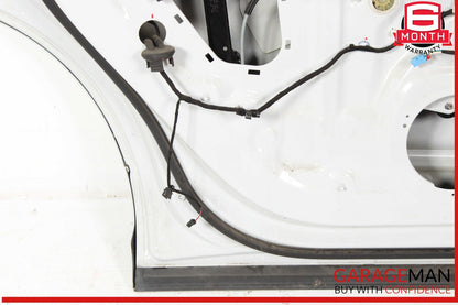 17-19 Audi Q7 Rear Left Driver Side Door Shell White OEM