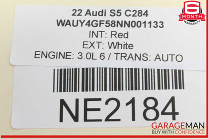 18-24 Audi S5 Windshield Washer Fluid Reservoir Tank 8W6955451E OEM