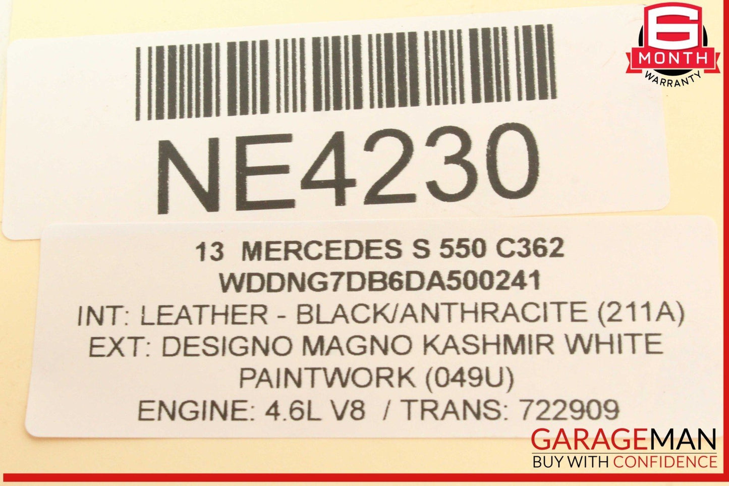 07-13 Mercedes W221 S550 Front Right Side Headlight Head Light Support Bracket