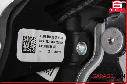 15-18 Mercedes W205 C300 GLC300 Steering Wheel Black w/ Paddle Shifters Assy OEM