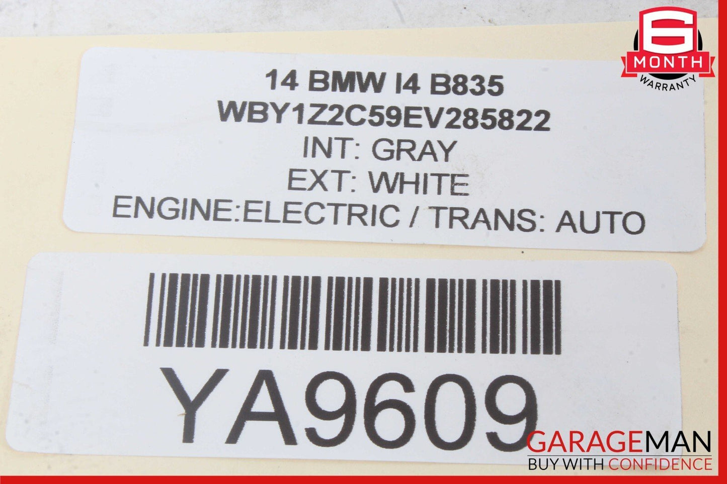 14-21 BMW BMW I3 I01 Hybrid Brake Master Cylinder Power Booster OEM