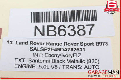 10-13 Land Rover Range Rover Sport Rear Right Passenger Side Tail Light Lamp OEM