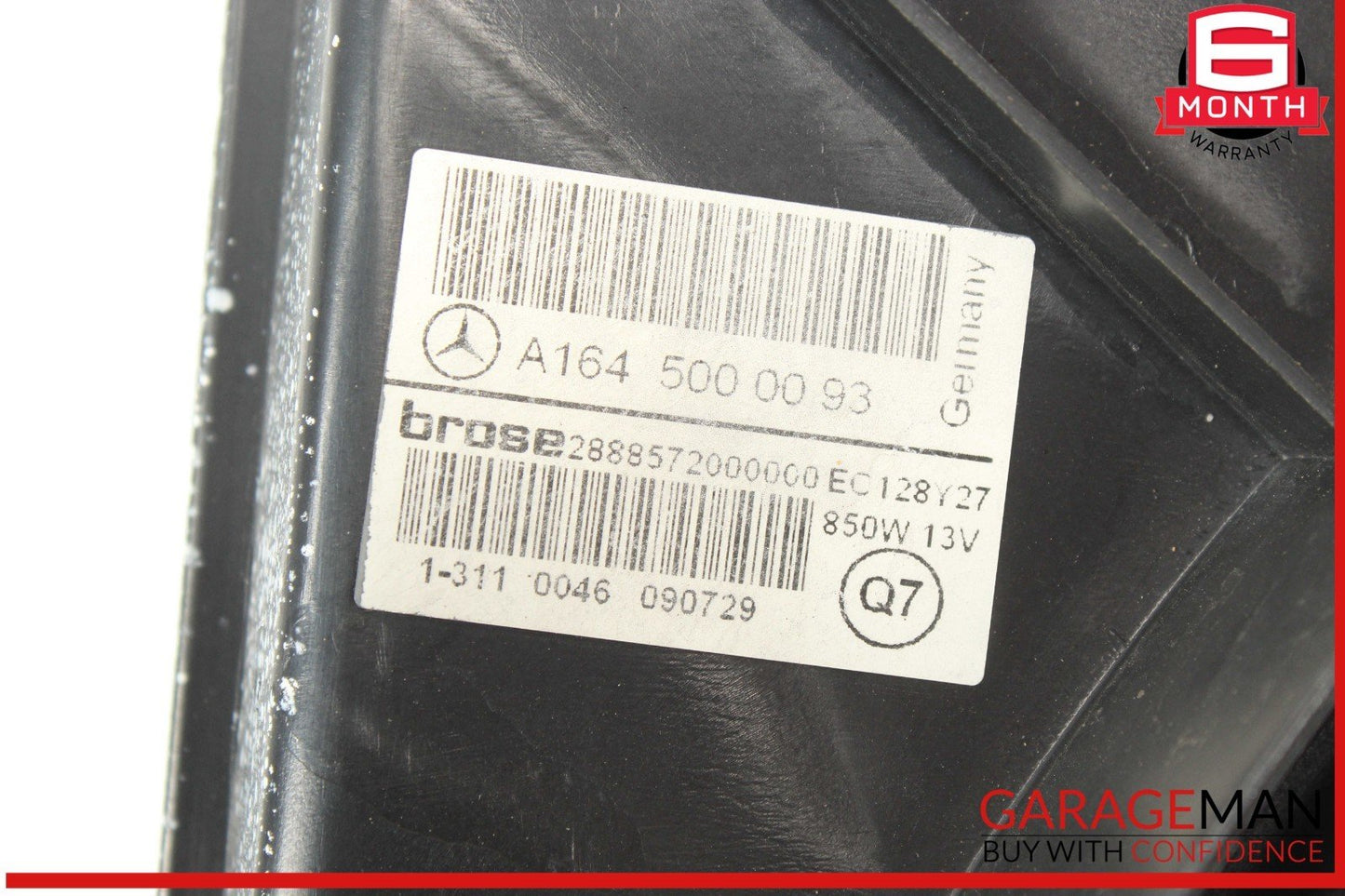 06-13 Mercedes X164 GL450 GL550 Engine Motor Radiator Cooling Fan Assembly OEM