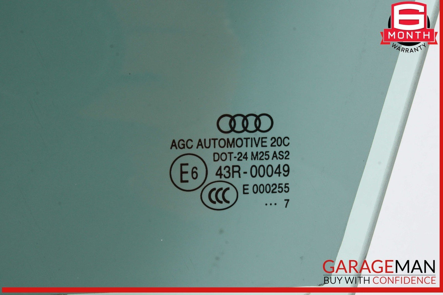 15-20 Audi A3 S3 Front Left Driver Side Door Window Glass 8V5845201 OEM