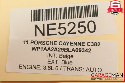 10-18 Porsche Cayenne 958 Front Overhead Dome Light Lamp 7PP959728F Genuine