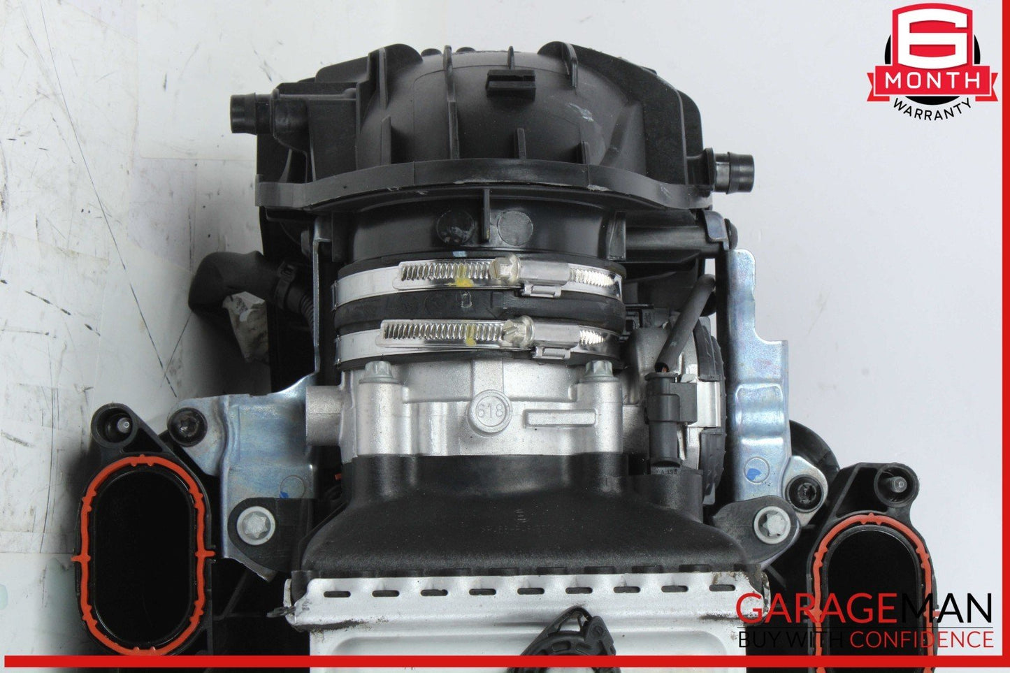 Mercedes X166 GL450 Air Intake Manifold Distributor Engine Intercooler Radiator