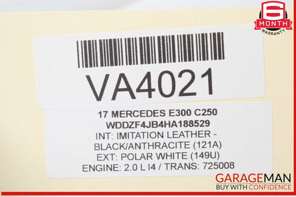 17â19 Mercedes W213 E300 E400 Rear Fuse Relay Box Control Module Unit OEM