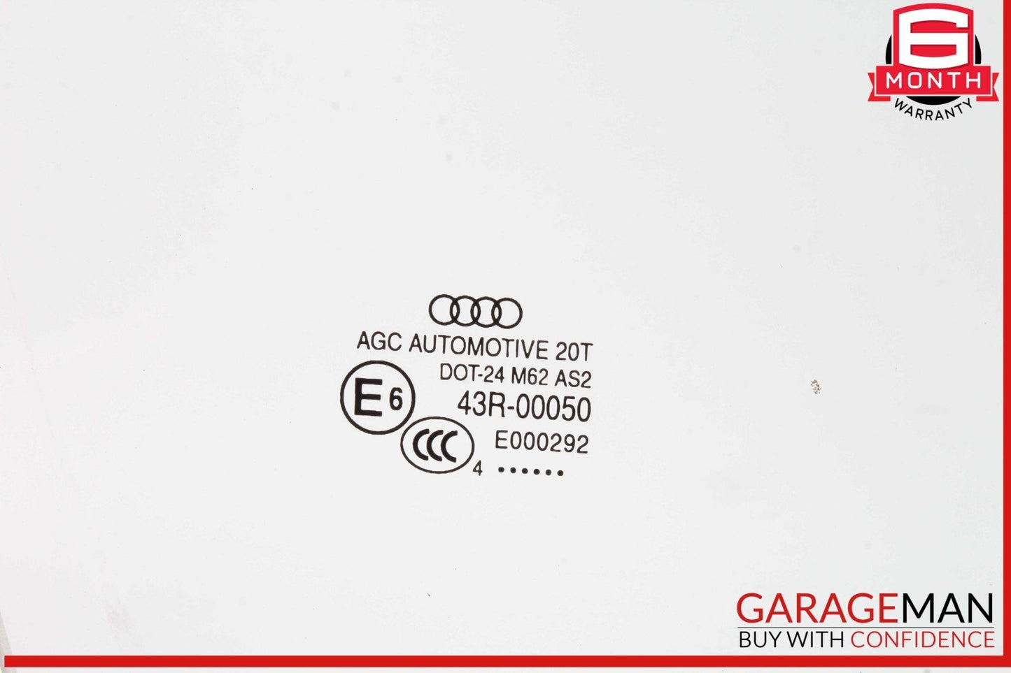 13-17 Audi Q5 Front Right Passenger Side Door Window Glass OEM