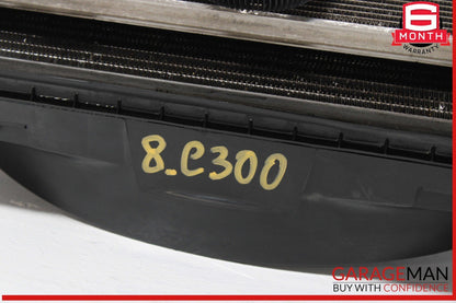 08-14 Mercedes W204 C300 Engine Motor Cooling Radiator AC A/C Condenser Assy OEM