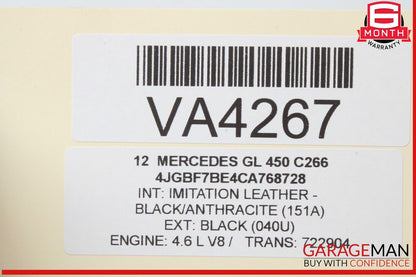 06-13 Mercedes X164 GL450 Rear Fuse Relay Junction Box 1649820423 OEM