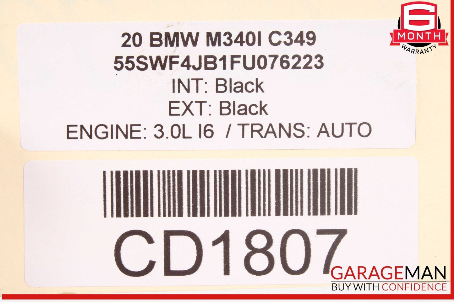 20-24 BMW M340i G20 Rear Differential Axle Carrier 2.81 OEM