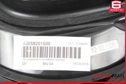 18-20 Mercedes X253 GLC350e Front Left and Front Right Side Woofer Audio Speaker