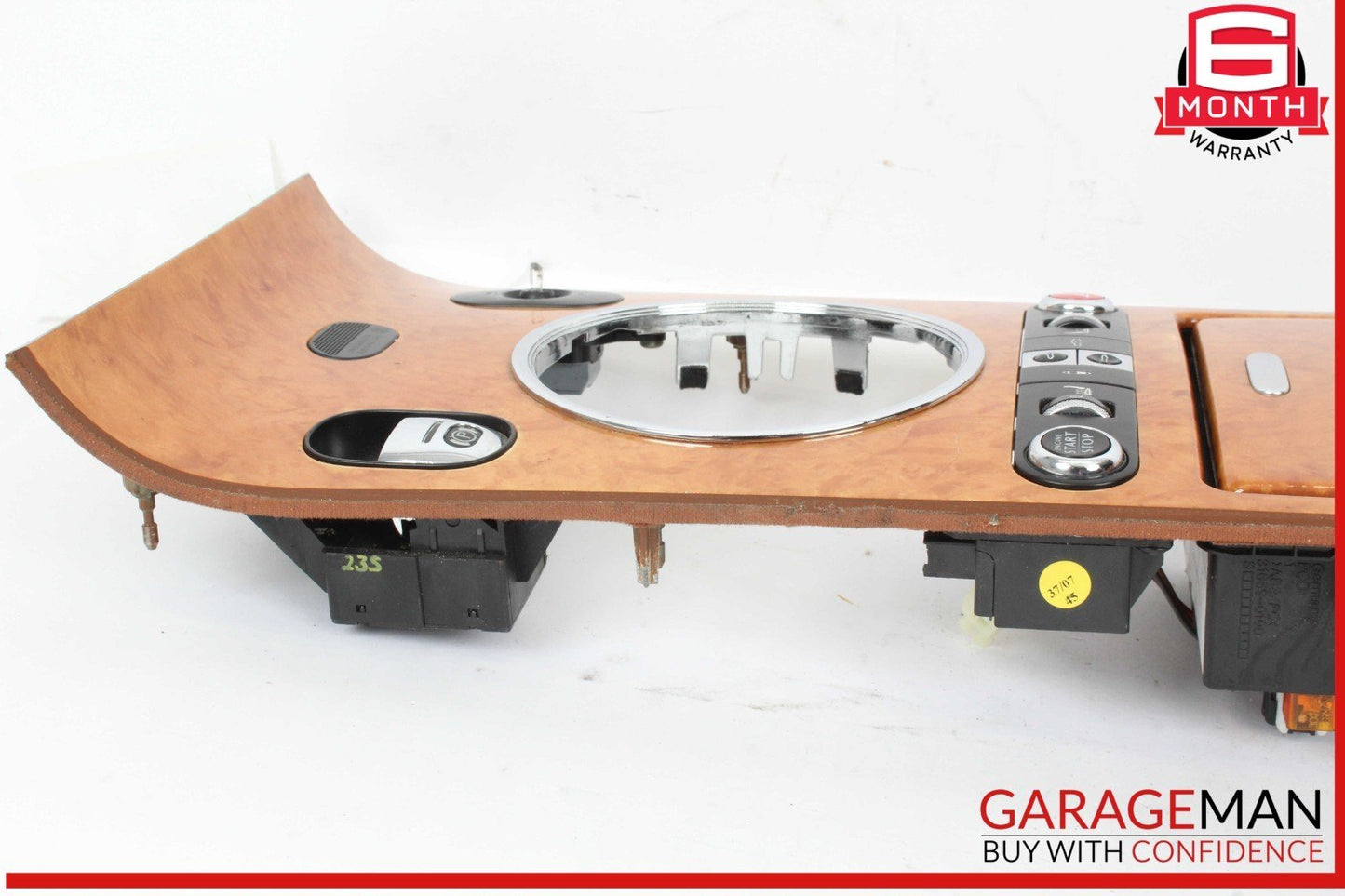 03-12 Bentley Continental GTC Center Console Shifter Trim Bezel OEM