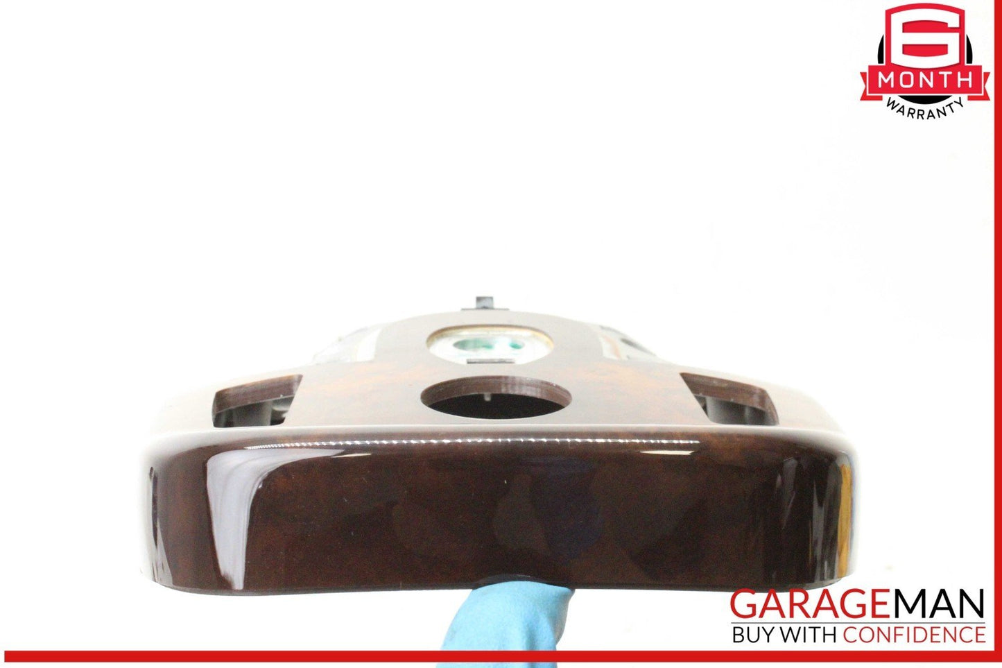 07-09 Mercedes W221 S550 CL600 Center Console Trim Bezel Wood 2216800234 OEM