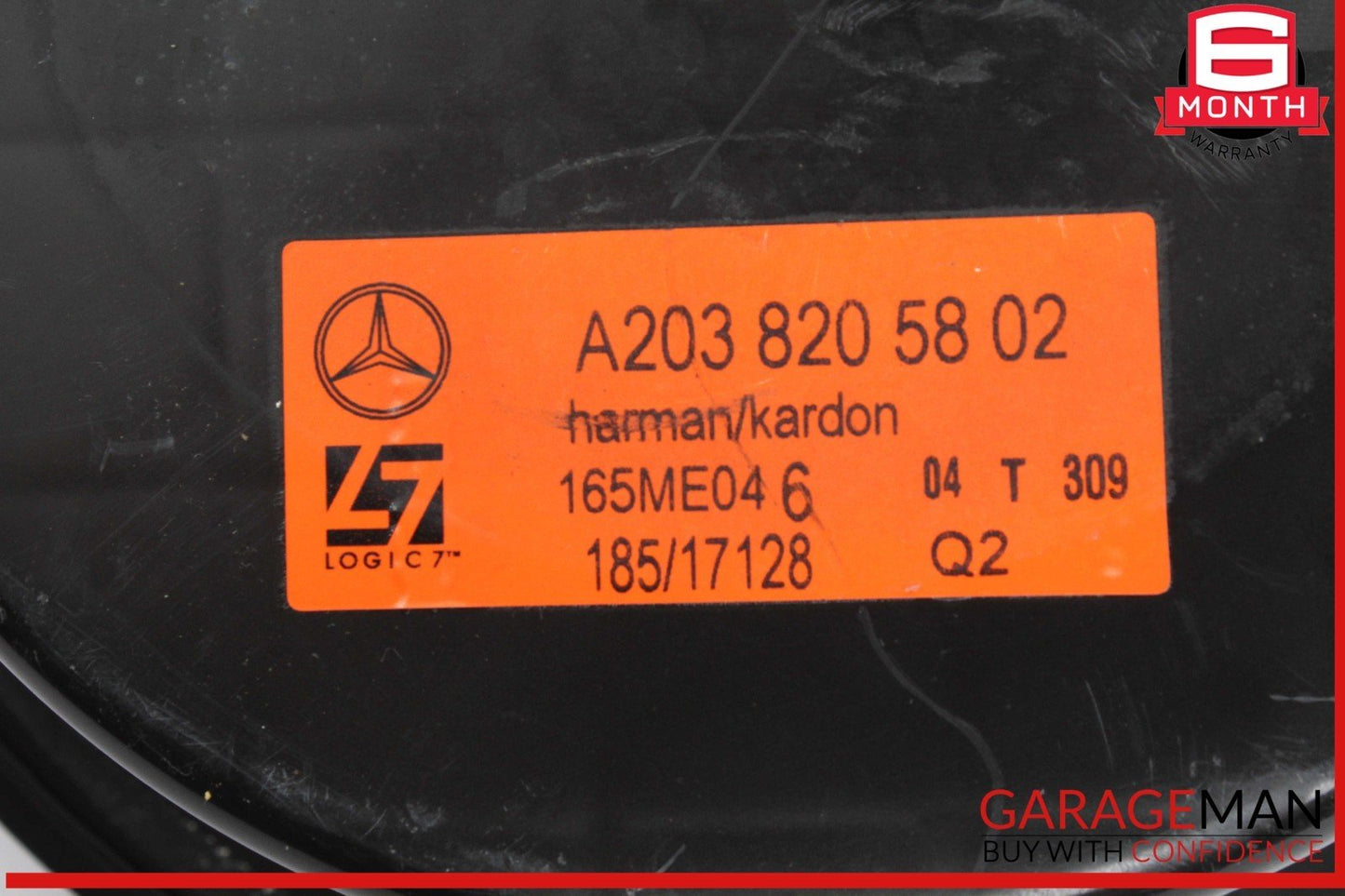 01-09 Mercedes W209 CLK320 C350 Door Sound Audio Speakers 2038205802 OEM