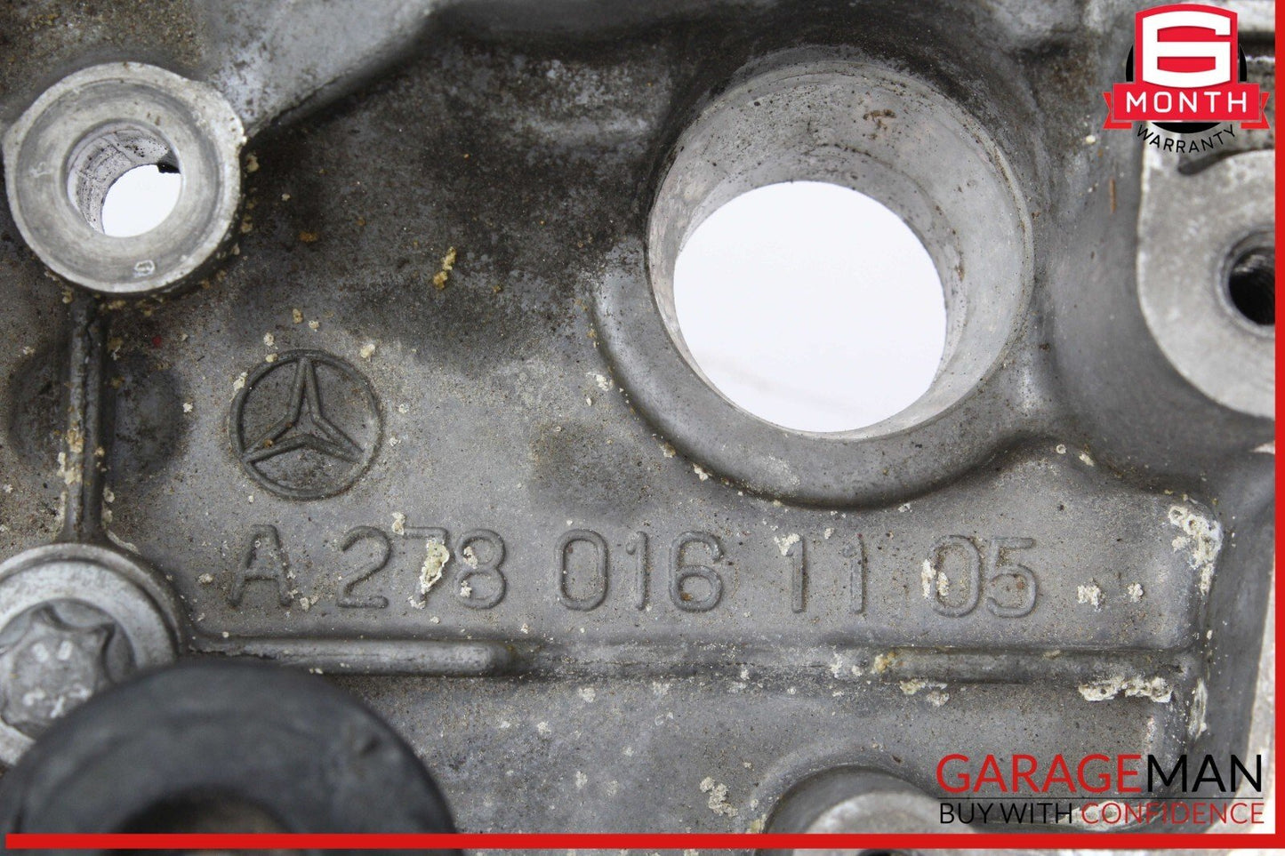 11-20 Mercedes X166 GL450 E550 S550 Left Side Engine Cylinder Head Valve Cover