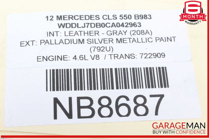 11-20 Mercedes W218 CLS550 E550 SL550 M278 Engine Timing Cover 2780150302 OEM