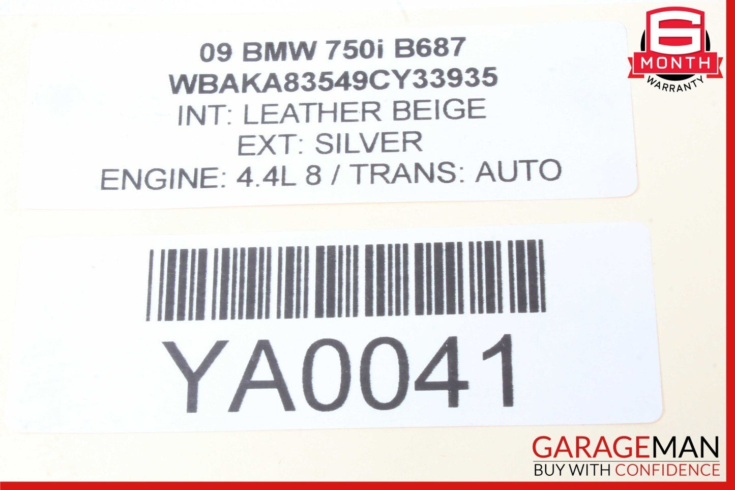 09-15 BMW 750i 750Li Front Right Passenger Side Central Lock Engine OEM