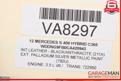 10-13 Mercedes W221 S400 Hybrid Battery Charger Inverter Module 0009064703 OEM