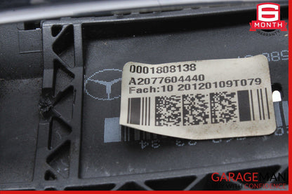 10-13 Mercedes W212 E350 Coupe Front Left Exterior Door Handle Keyless Go Silver
