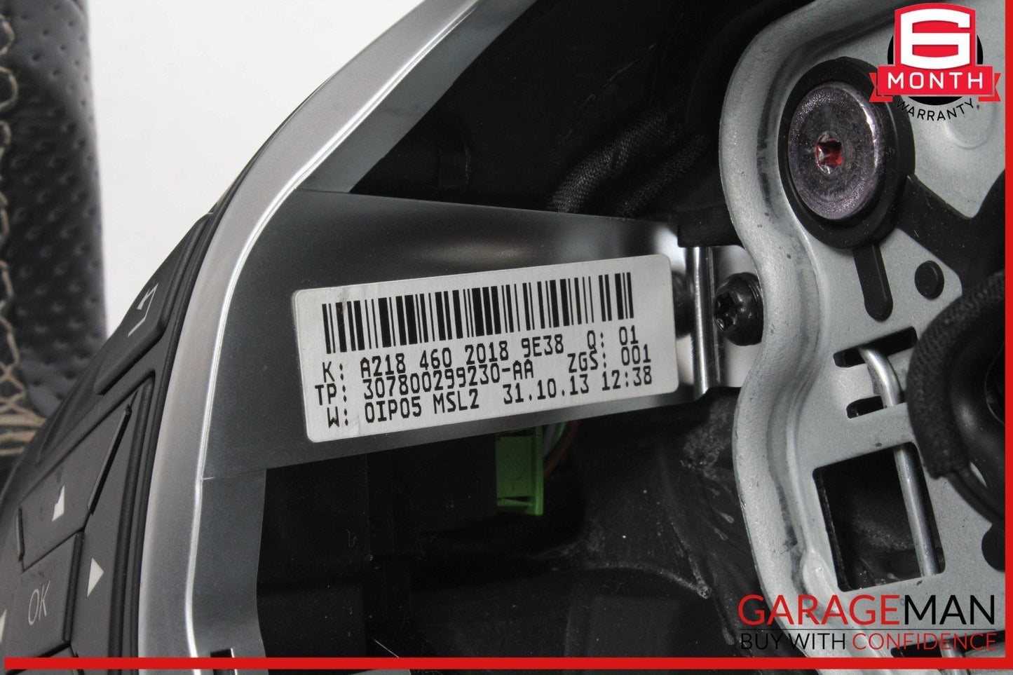 14-19 Mercedes W117 CLA250 Steering Wheel w/ Paddle Shifters Black OEM