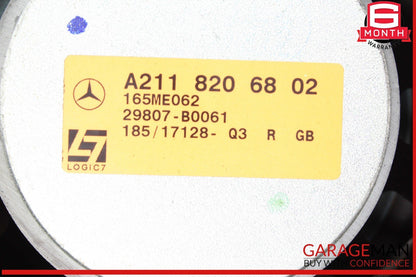 07-09 Mercedes W211 E350 E500 Rear Left & Right Side Door Audio Sound Speakers