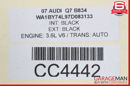 03-08 Maserati Quattroporte M139 Front Bumper Reinforcement Bar w/ Sway Bar OEM