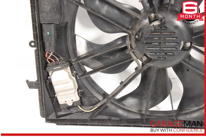 08-15 Mercedes X204 GLK350 Engine Cooling Radiator Fan Shroud Motor Assy OEM