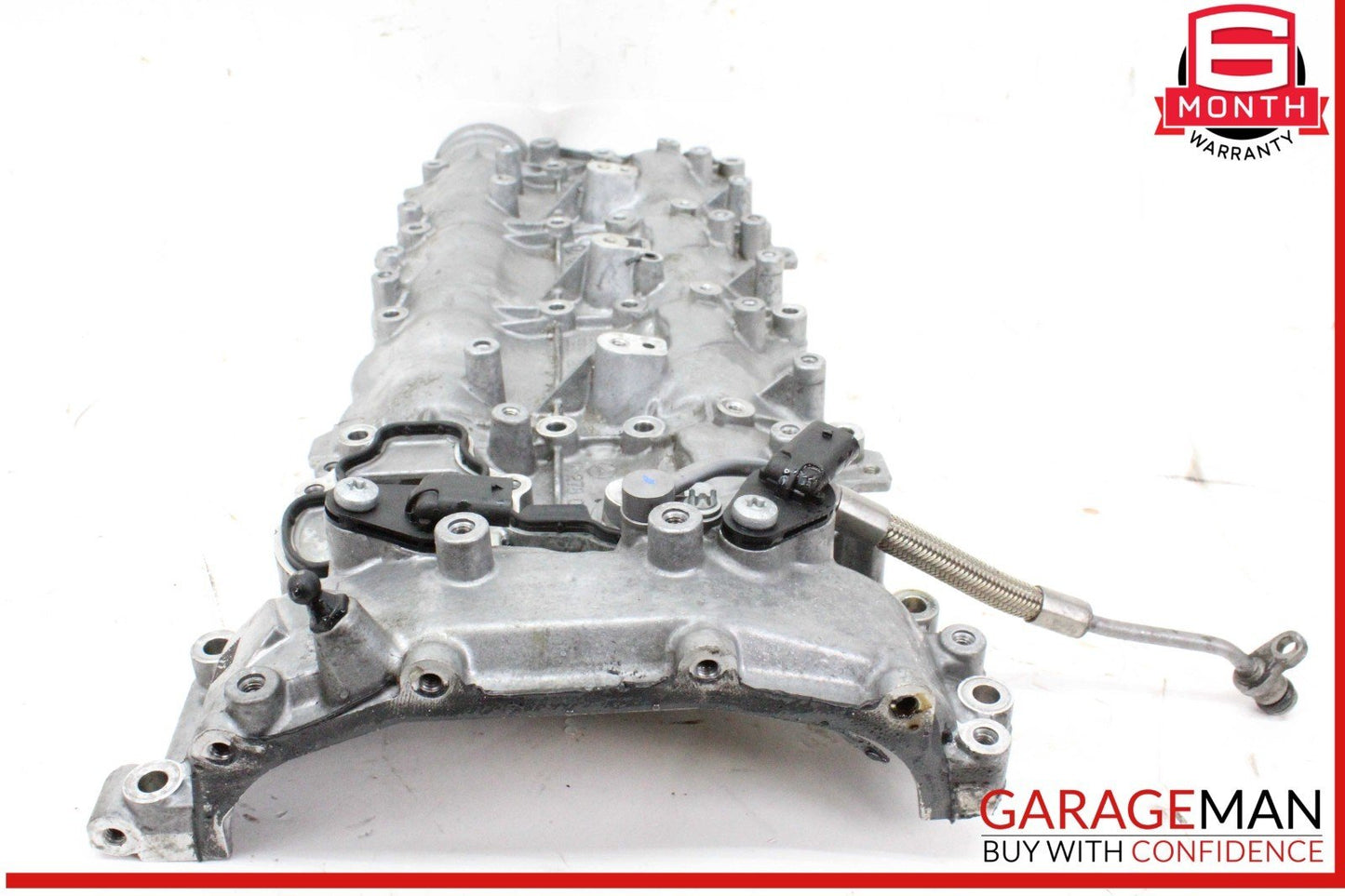 11-20 Mercedes X166 GL450 E550 S550 Left Side Engine Cylinder Head Valve Cover
