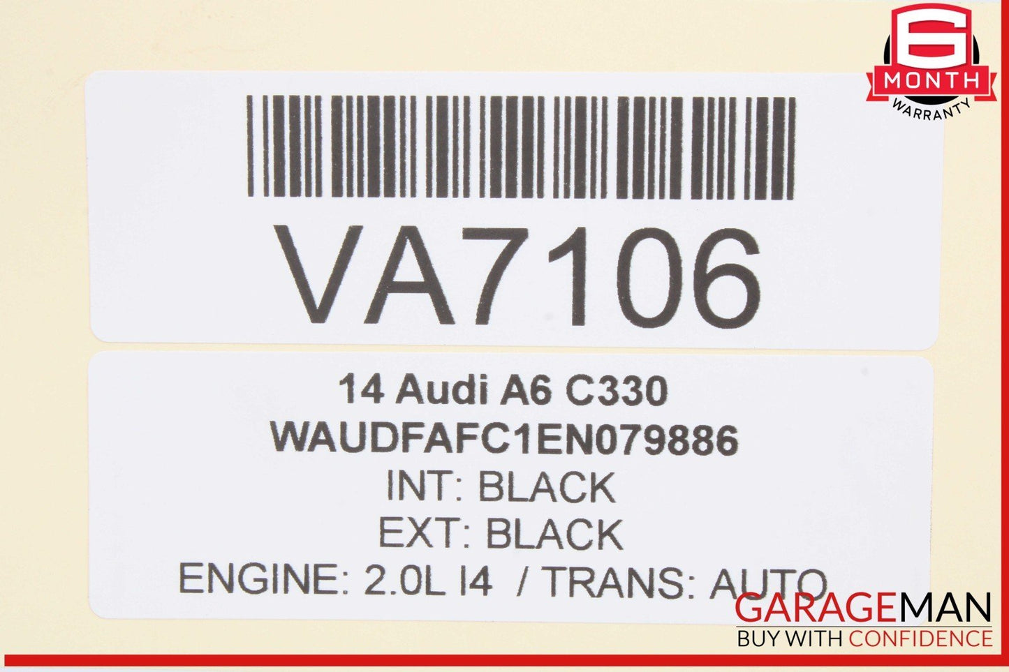 09-18 Audi A6 A7 S4 A4 Rear Right or Left Side Lower Forward Control Arm OEM