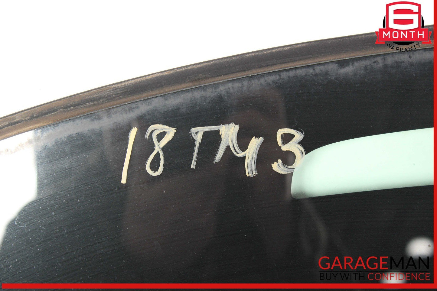 17-23 Tesla Model 3 Rear Pano Panoramic Roof Glass Panel OEM