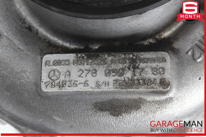 12-18 Mercedes W218 CLS550 E550 M278 Left Turbocharger Turbo Charger Manifold