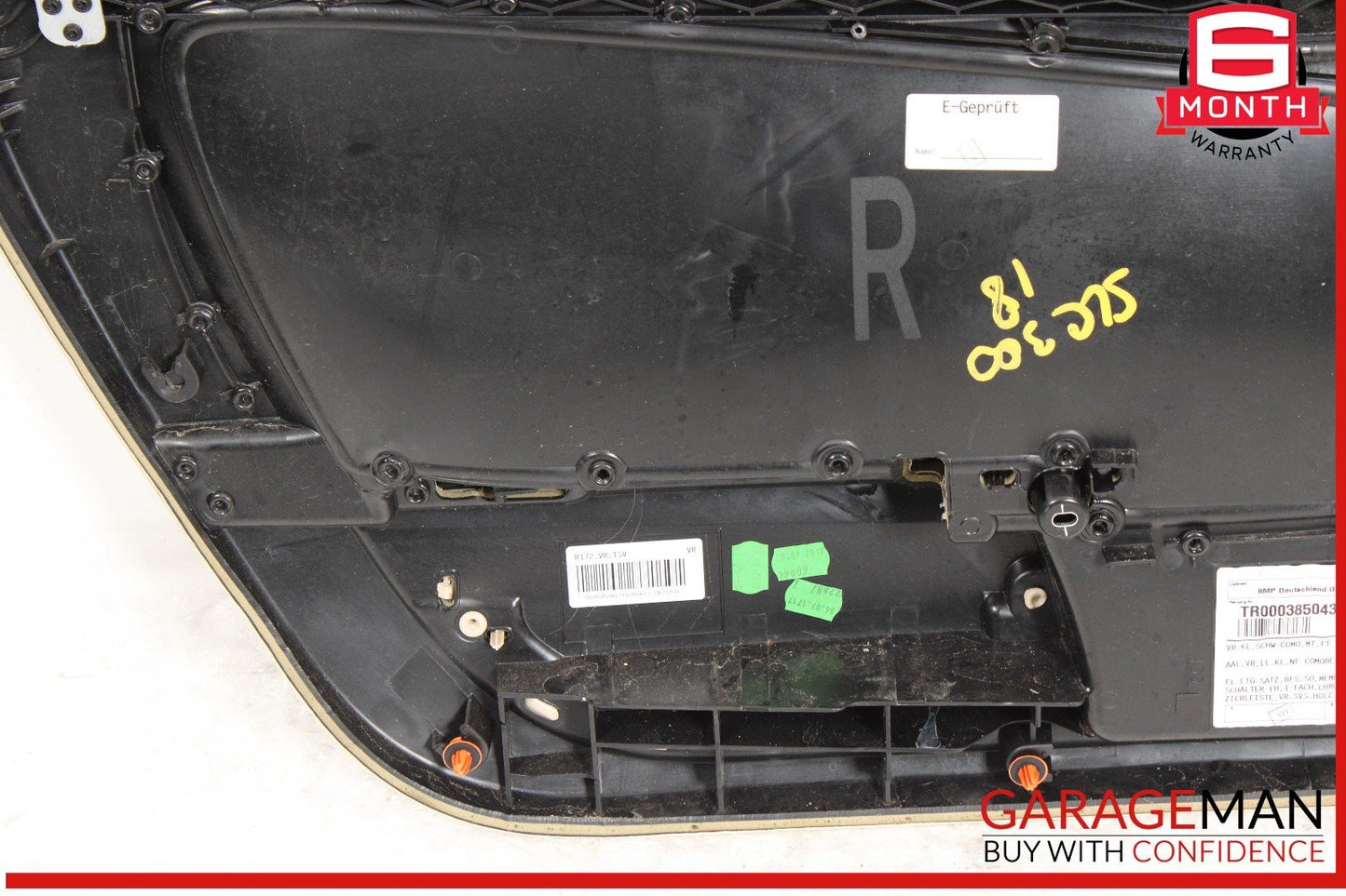 17-20 Mercedes R172 SLC300 SLC180 Right Passenger Interior Door Panel OEM