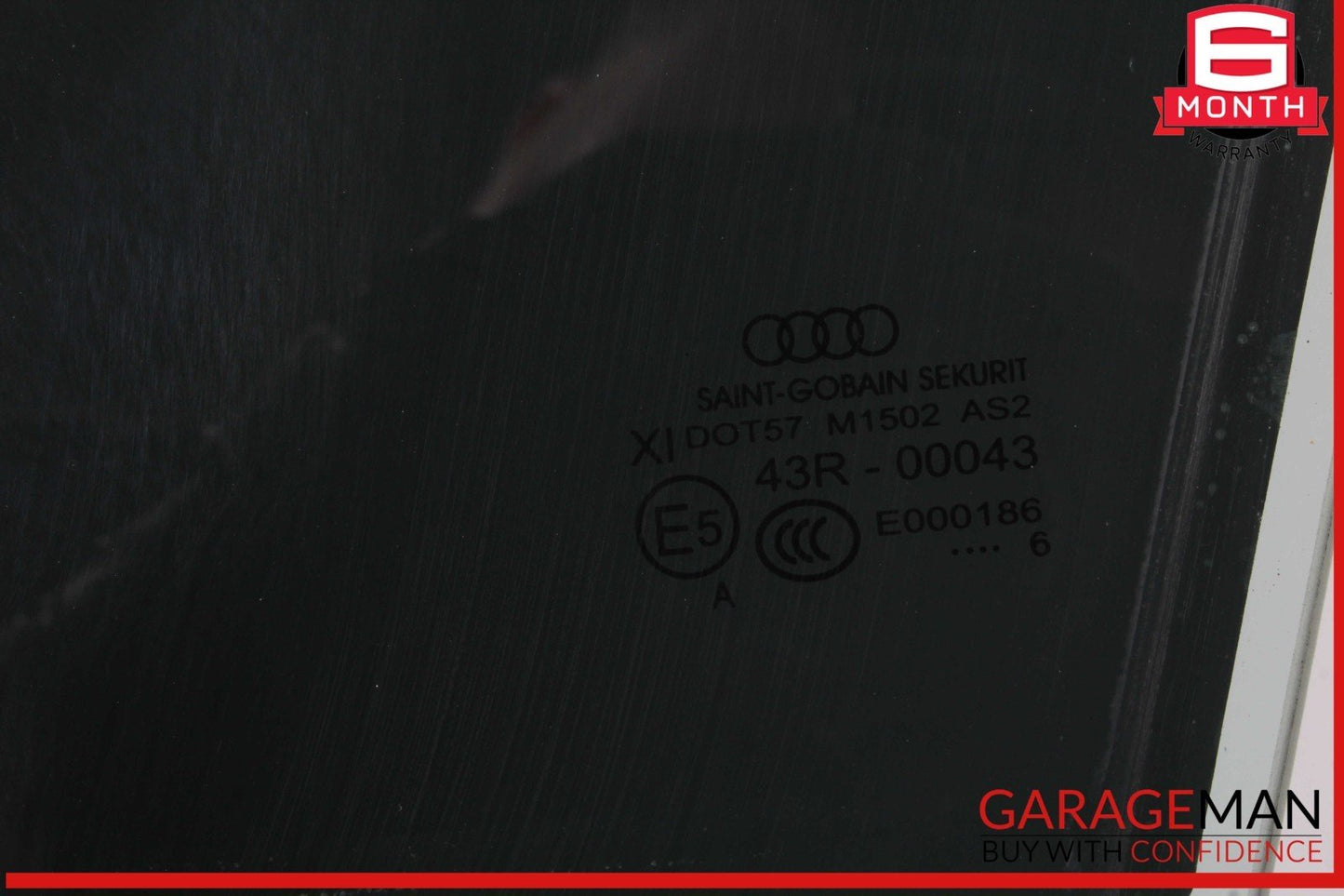 14-17 Audi SQ5 Front Left Driver Side Door Window Auto Glass OEM