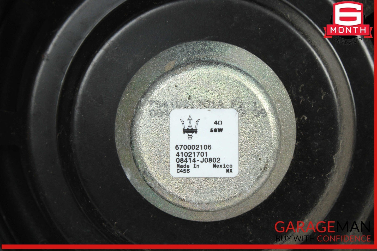 14-17 Maserati Quattroporte S Front / Rear Side Door Audio Sound Speaker Set OEM
