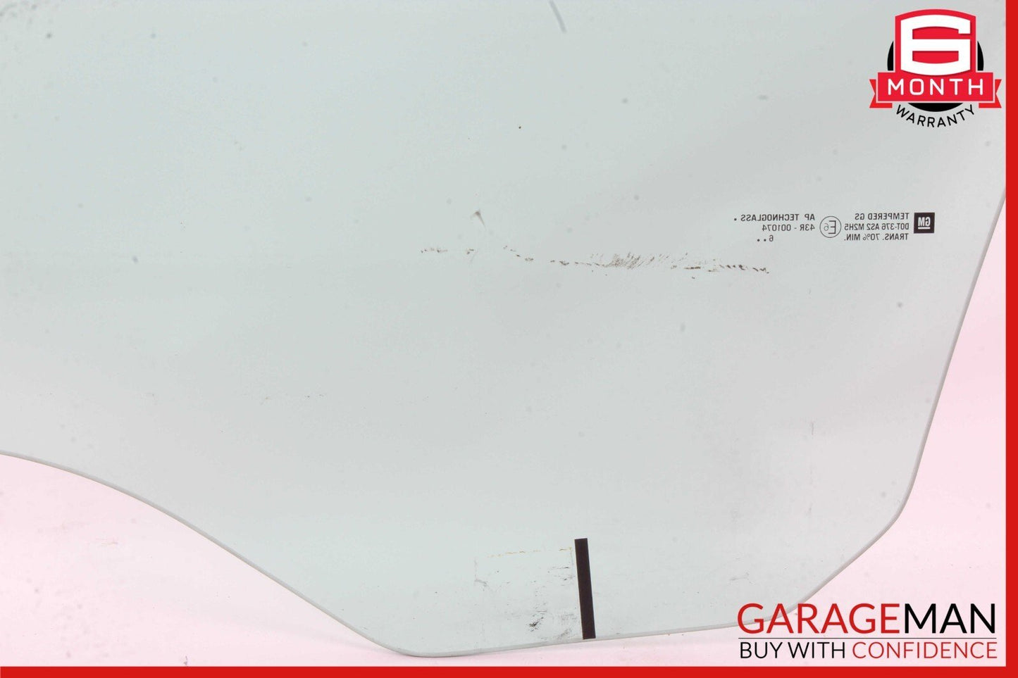 04-09 Cadillac XLR Front Right Side Door Window Glass OEM